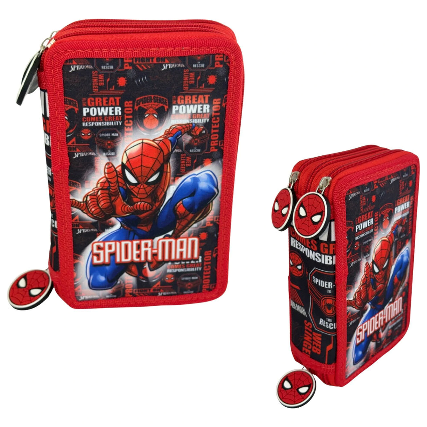 Marvel Spiderman Hero potrójny piórnik zdjęcie produktu