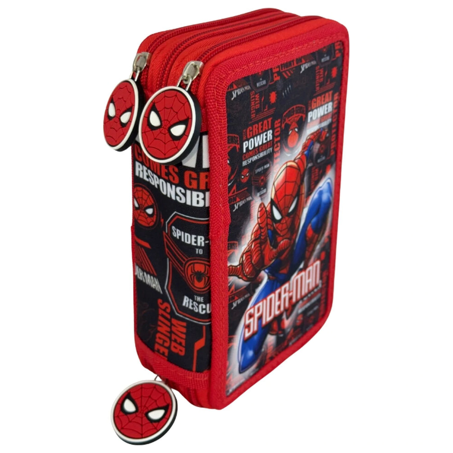 Marvel Spiderman Hero potrójny piórnik zdjęcie produktu