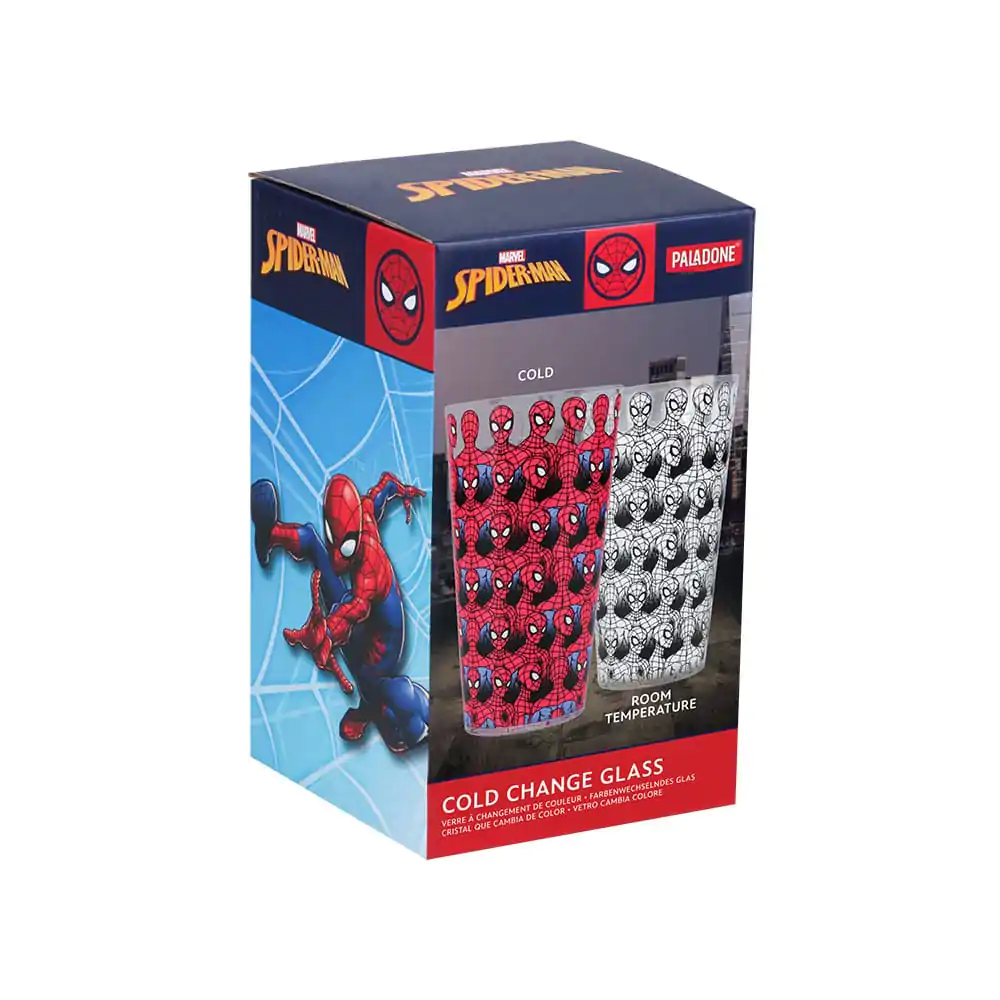 Szklanka Spider-Man zmieniająca kolor pod wpływem zimna zdjęcie produktu