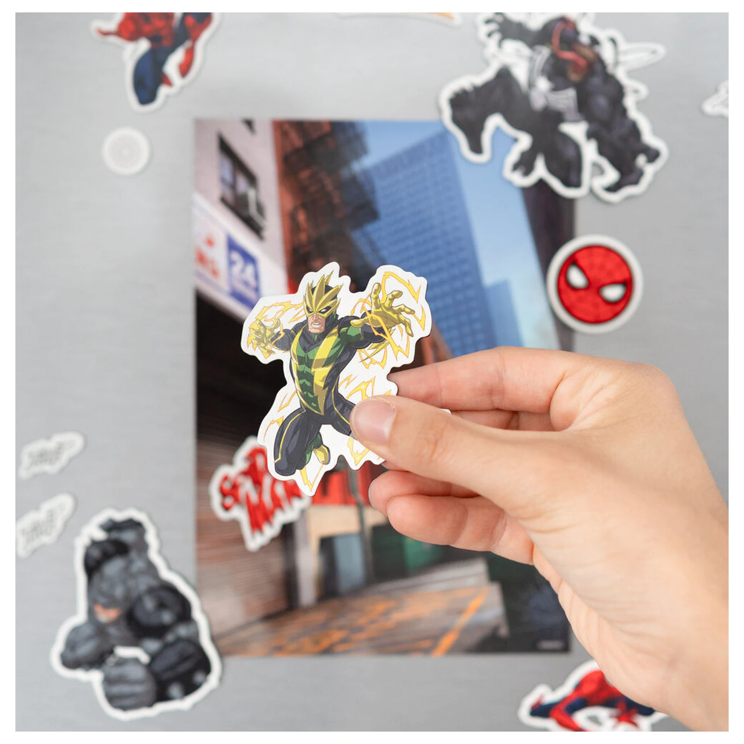 Marvel Spiderman zestaw wycinanych magnesów zdjęcie produktu