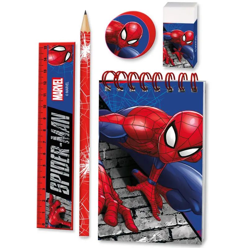 Marvel Spiderman II zestaw artykułów piśmienniczych 5 szt. zdjęcie produktu