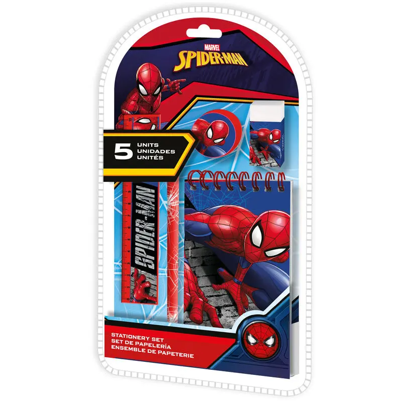 Marvel Spiderman II zestaw artykułów piśmienniczych 5 szt. zdjęcie produktu