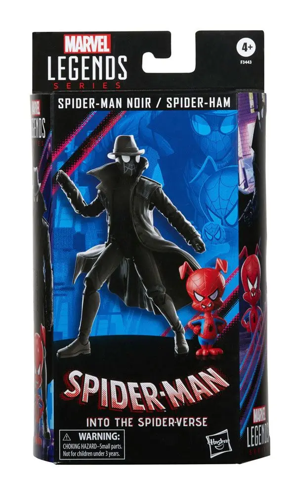 Spider-Man: Into the Spider-Verse Marvel Legends Figurki Akcji 2-Pack 2022 Spider-Man Noir & Spider-Ham 15 cm zdjęcie produktu