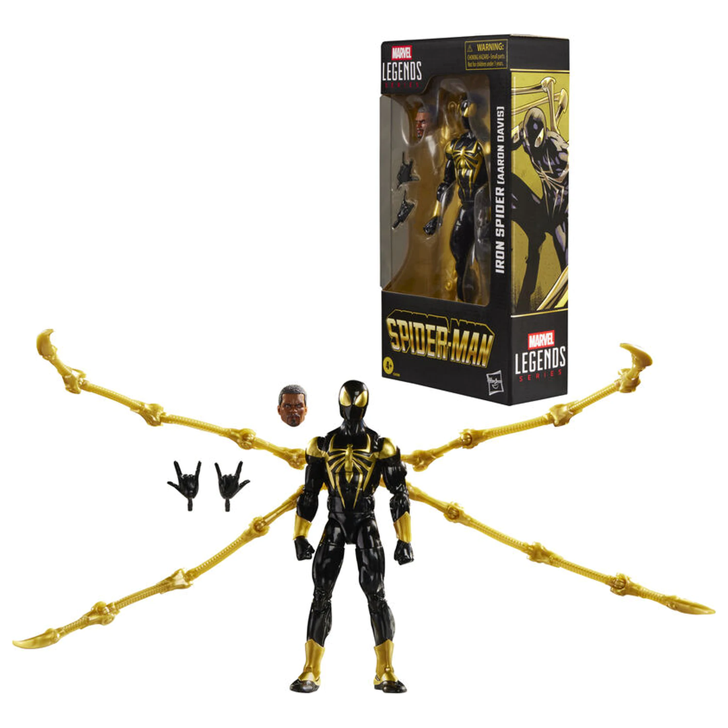 Marvel Spiderman Iron Spider Aroon Davis figurka 15cm zdjęcie produktu