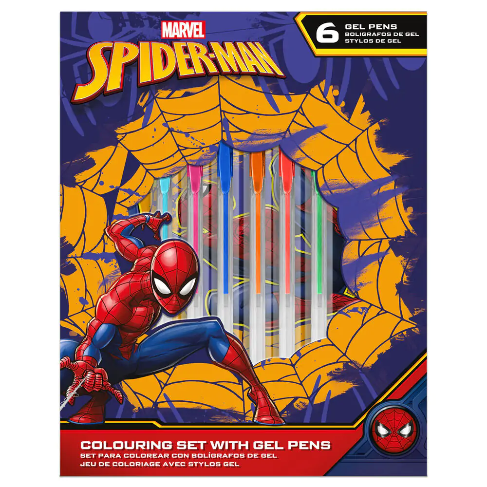 Marvel Spiderman zestaw artykułów piśmienniczych zdjęcie produktu