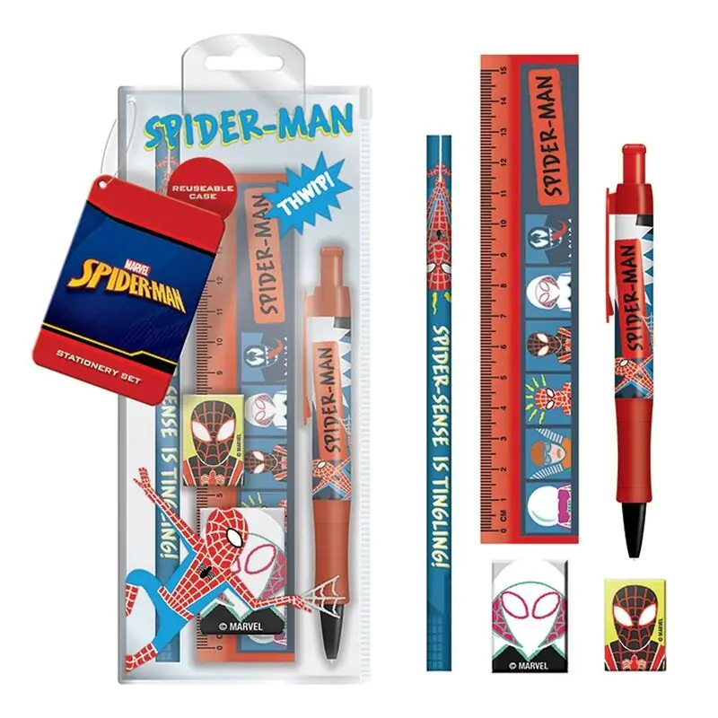 Marvel Spiderman zestaw artykułów papierniczych zdjęcie produktu
