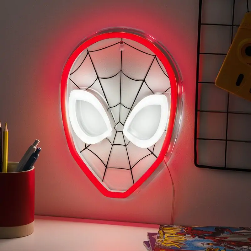 Marvel Spiderman LED Lampa ścienna 26 cm zdjęcie produktu