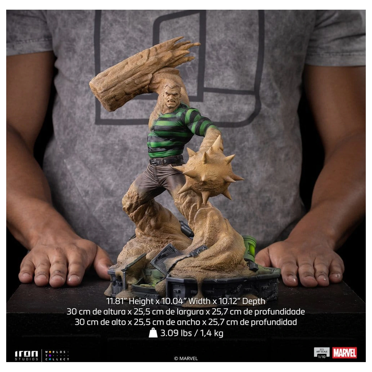 Spider-Man Marvel Comics Art Scale Statua 1/10 Sandman 30 cm zdjęcie produktu