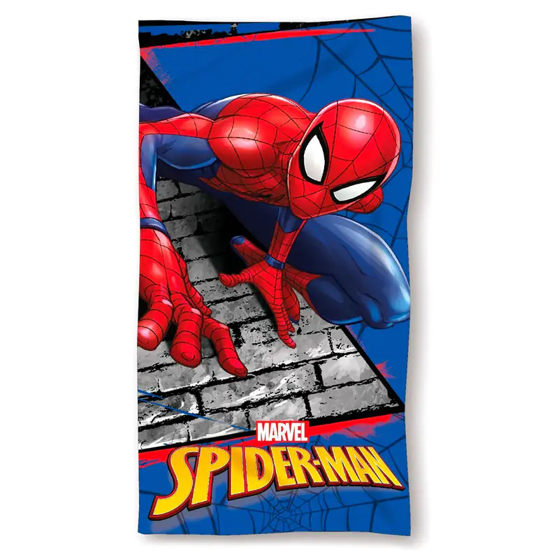 Marvel Spiderman ręcznik plażowy z mikrofibry zdjęcie produktu