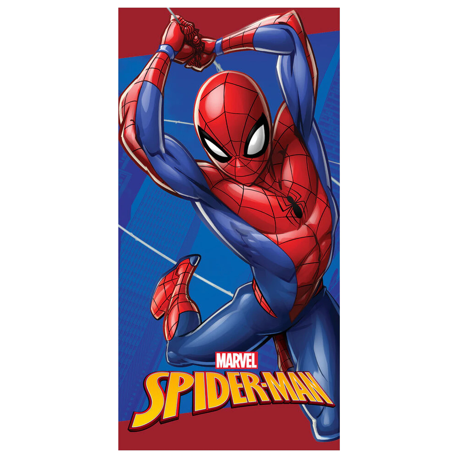 Marvel Spiderman ręcznik plażowy z mikrofibry zdjęcie produktu