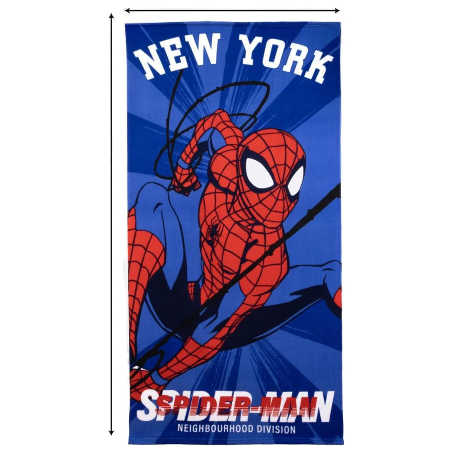 Ręcznik z mikrofibry Marvel Spiderman zdjęcie produktu