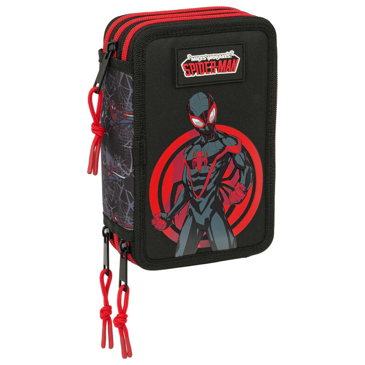 Marvel Spiderman Miles Morales potrójny piórnik 37 szt. zdjęcie produktu