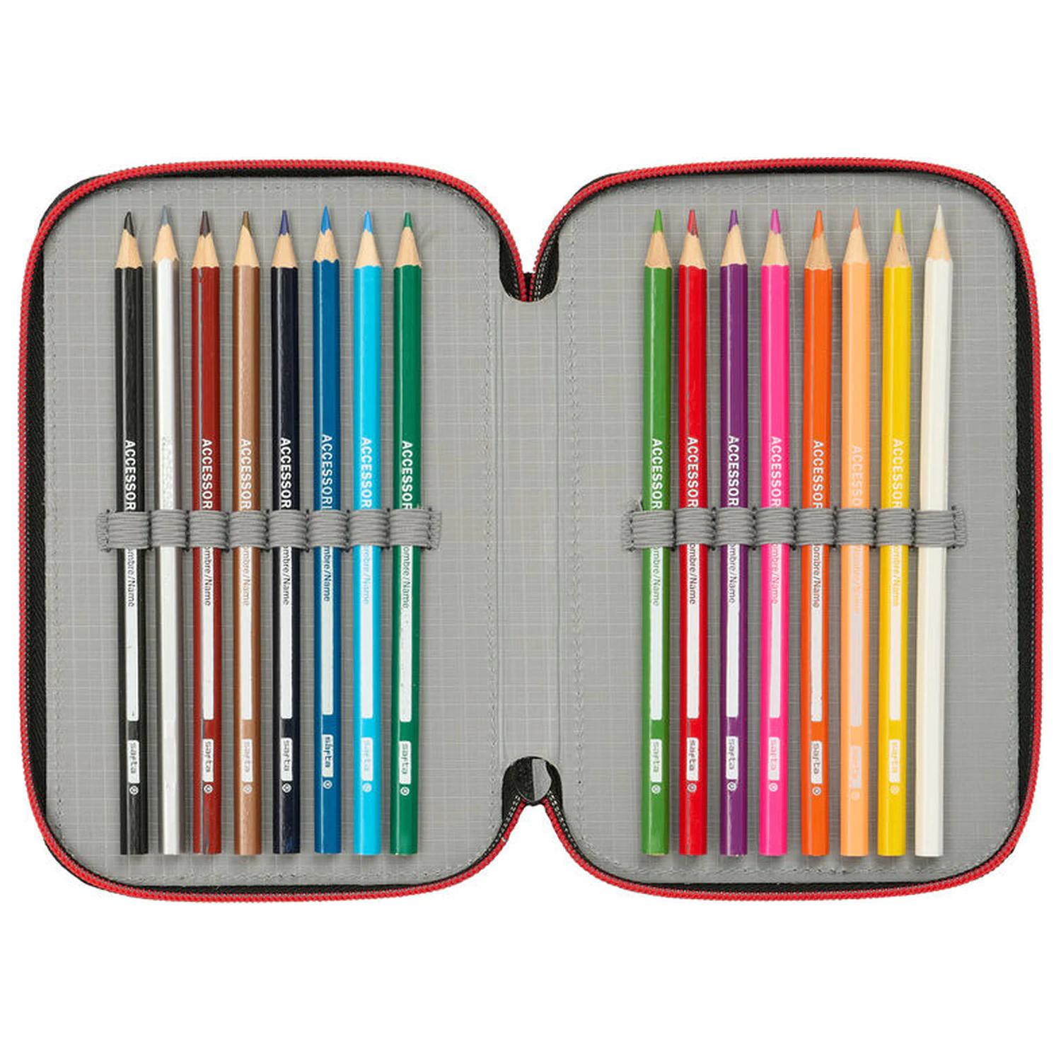 Marvel Spiderman Miles Morales potrójny piórnik 37 szt. zdjęcie produktu