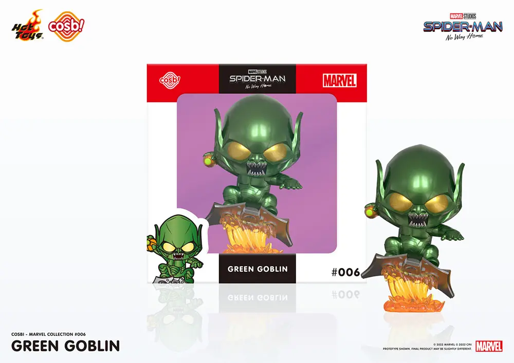 Spider-Man: Bez drogi do domu Cosbi Mini Figurka Zielony Goblin 8 cm zdjęcie produktu