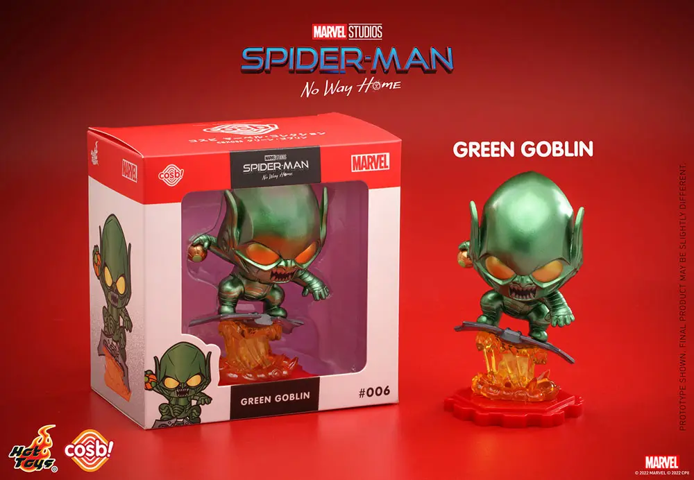 Spider-Man: Bez drogi do domu Cosbi Mini Figurka Zielony Goblin 8 cm zdjęcie produktu