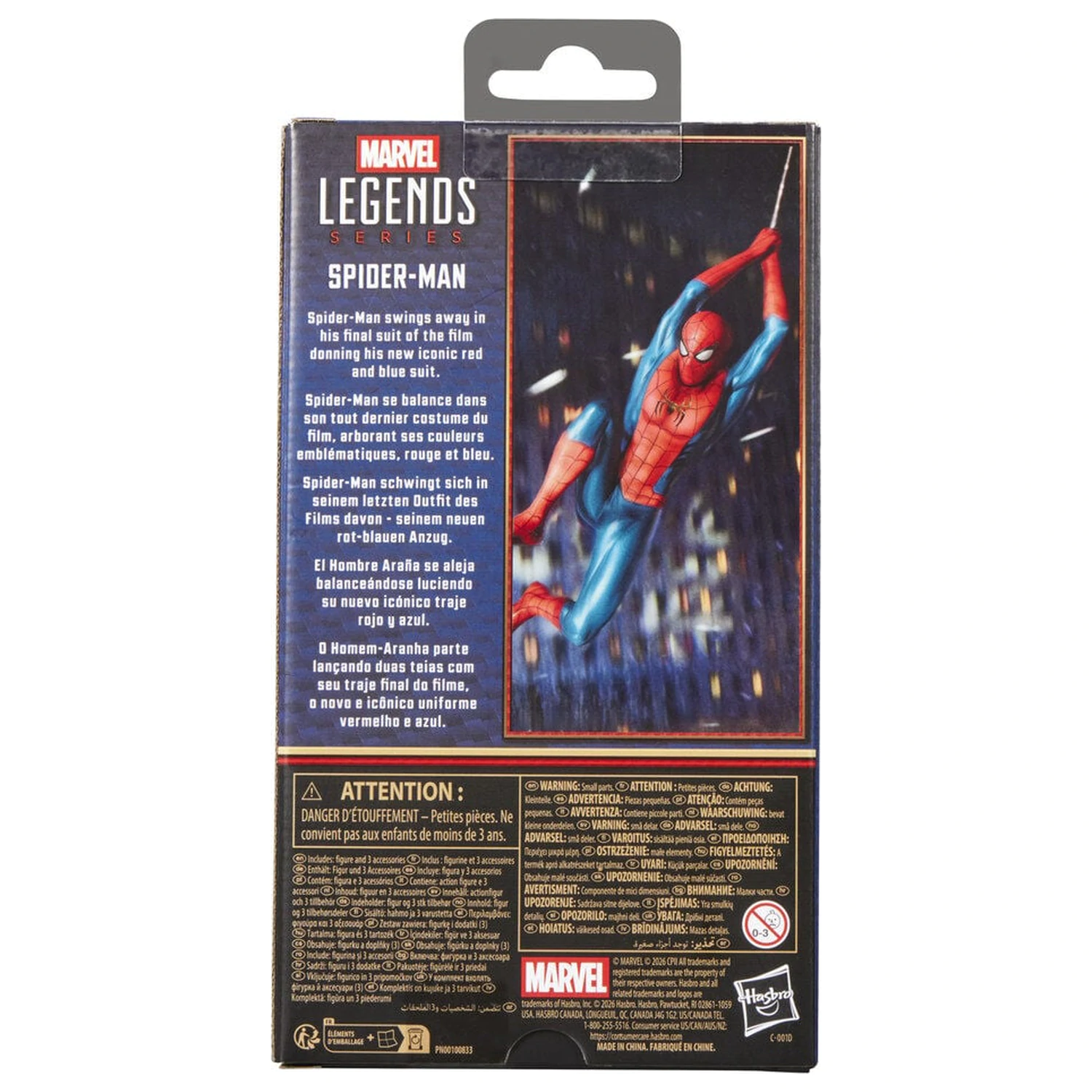 Spider-Man No Way Home Marvel Legends Series figurka Spider-Man 15 cm zdjęcie produktu
