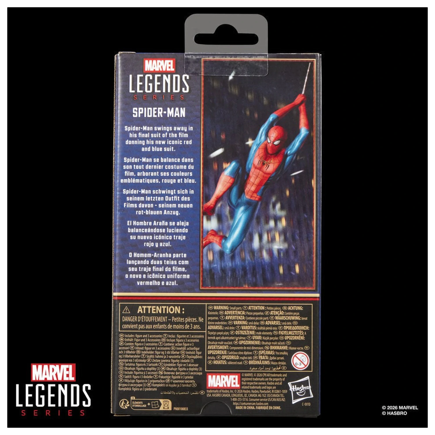 Spider-Man No Way Home Marvel Legends Series figurka Spider-Man 15 cm zdjęcie produktu