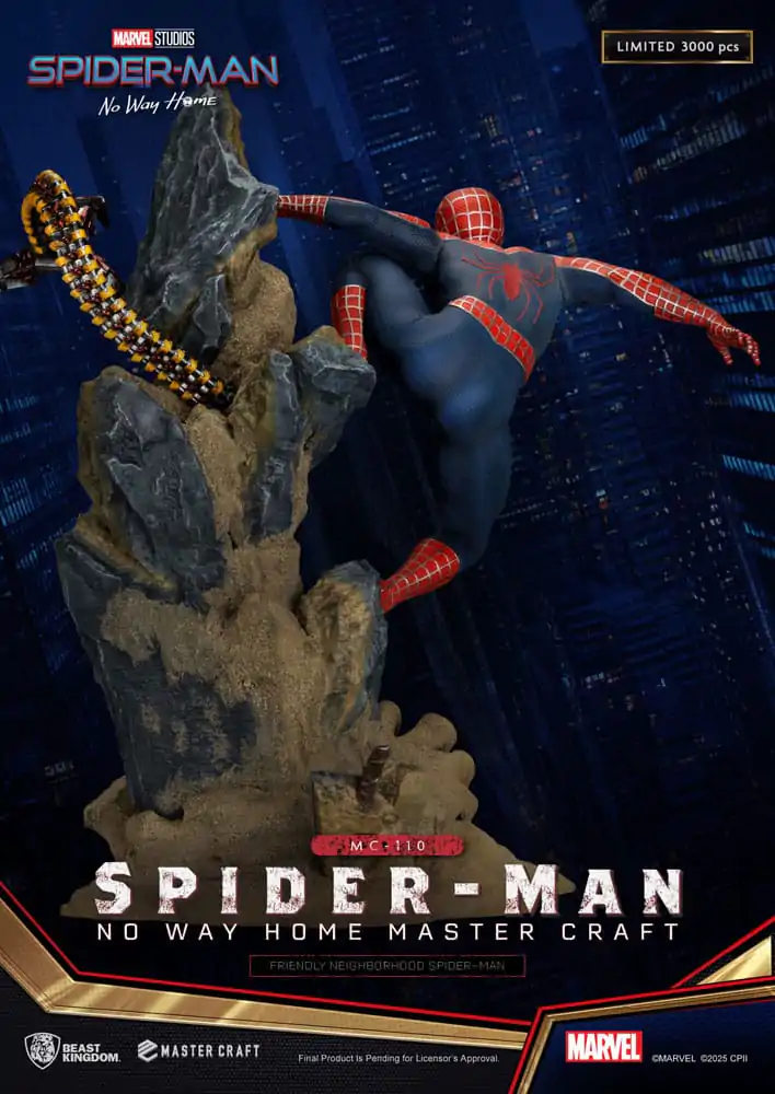 Spider-Man: No Way Home Master Craft Statuetka Friendly Neighborhood Spider-Man 36 cm zdjęcie produktu