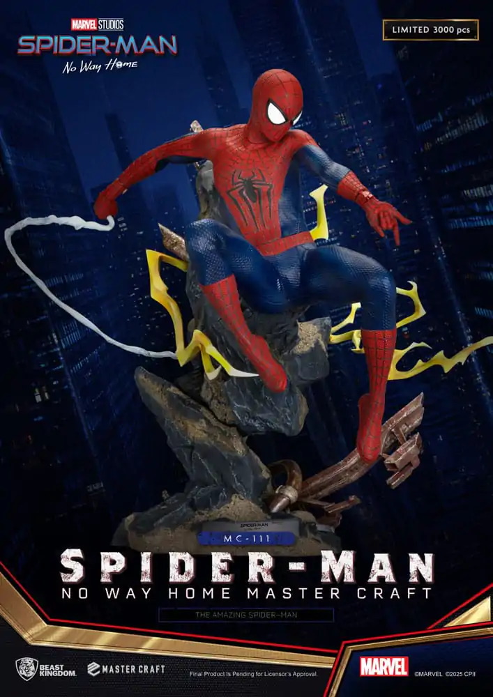 Spider-Man: No Way Home Master Craft Statua Niesamowity Spider-Man 35 cm zdjęcie produktu