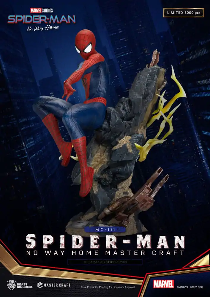 Spider-Man: No Way Home Master Craft Statua Niesamowity Spider-Man 35 cm zdjęcie produktu
