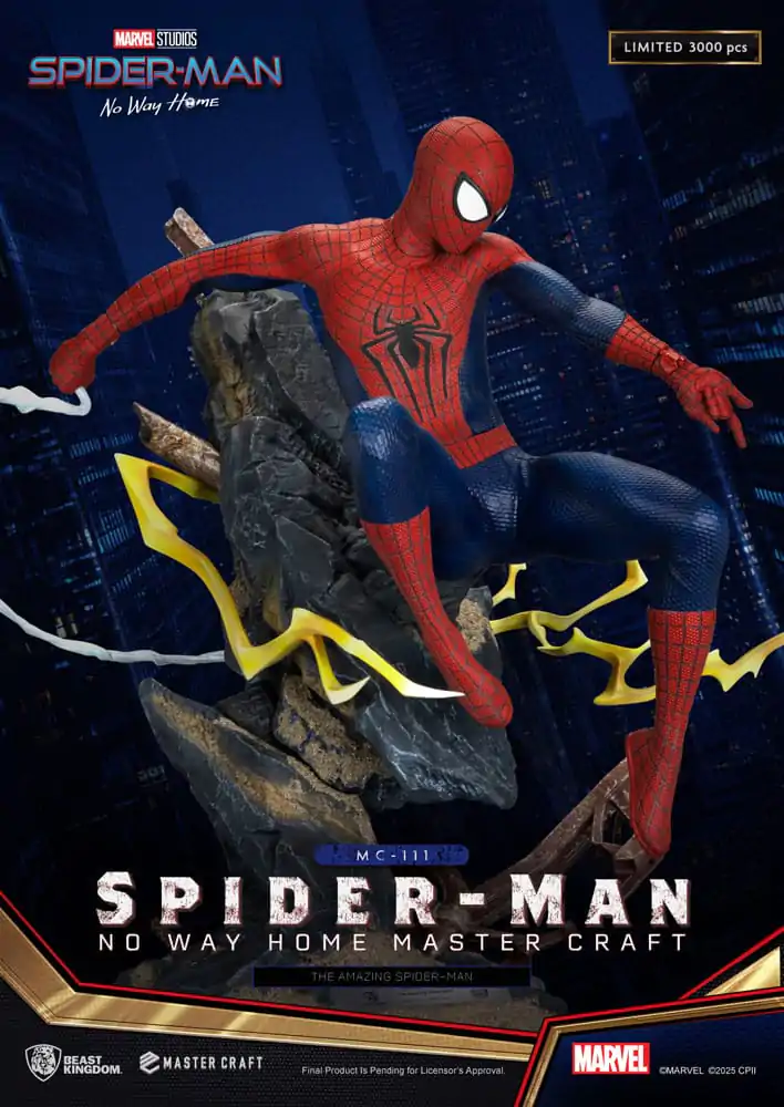 Spider-Man: No Way Home Master Craft Statua Niesamowity Spider-Man 35 cm zdjęcie produktu