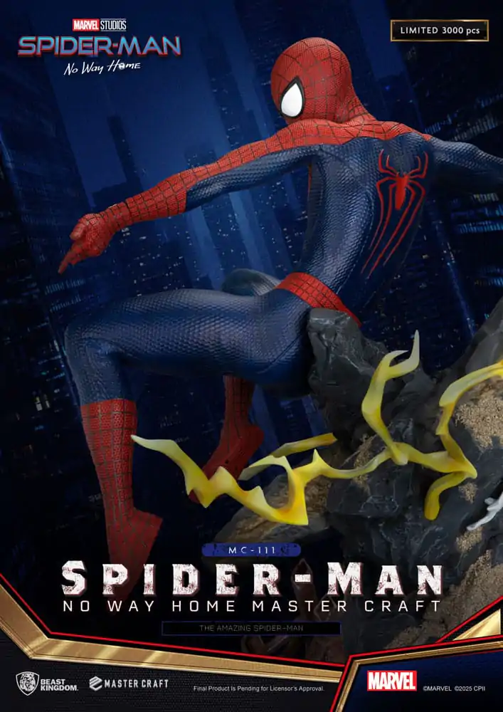 Spider-Man: No Way Home Master Craft Statua Niesamowity Spider-Man 35 cm zdjęcie produktu