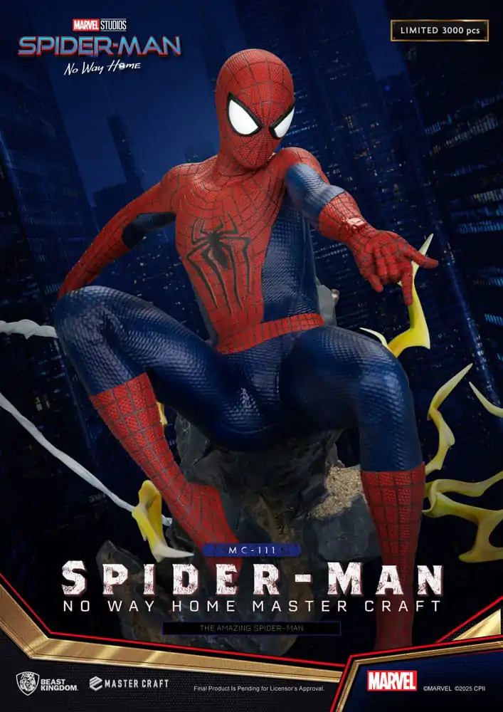Spider-Man: No Way Home Master Craft Statua Niesamowity Spider-Man 35 cm zdjęcie produktu