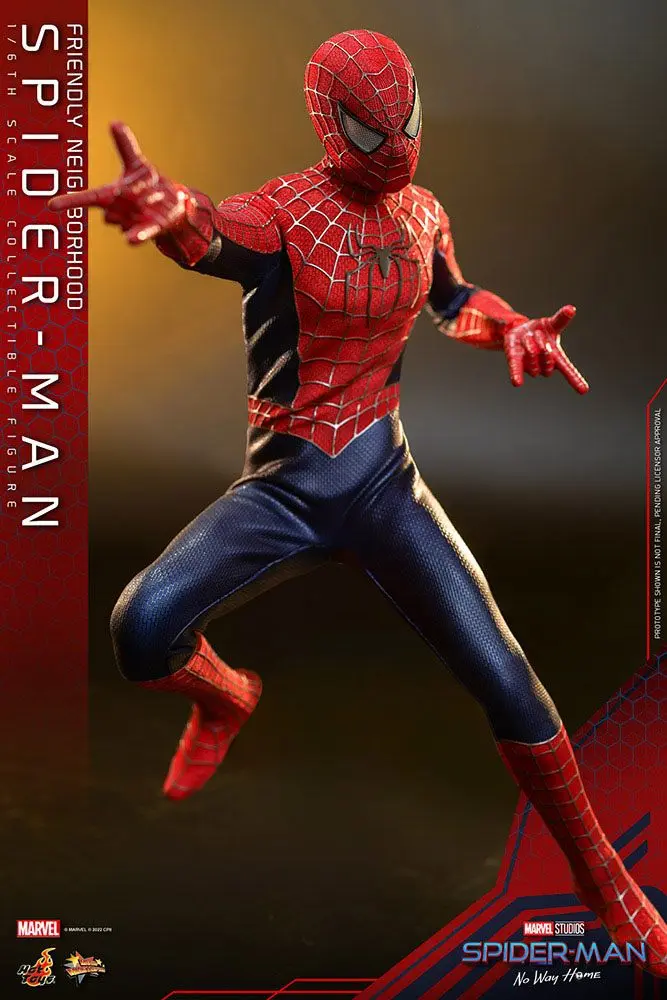 Spider-Man: No Way Home Movie Masterpiece Figurka Akcji 1/6 Friendly Neighborhood Spider-Man 30 cm zdjęcie produktu