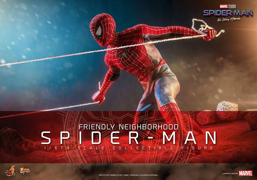 Spider-Man: No Way Home Movie Masterpiece Figurka Akcji 1/6 Friendly Neighborhood Spider-Man 30 cm zdjęcie produktu