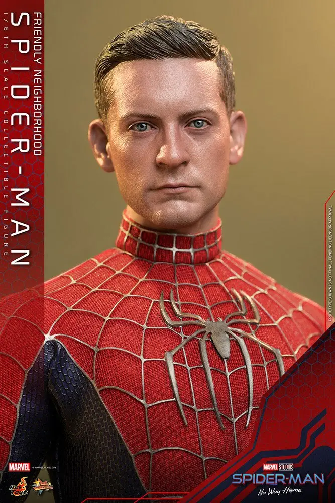 Spider-Man: No Way Home Movie Masterpiece Figurka Akcji 1/6 Friendly Neighborhood Spider-Man 30 cm zdjęcie produktu