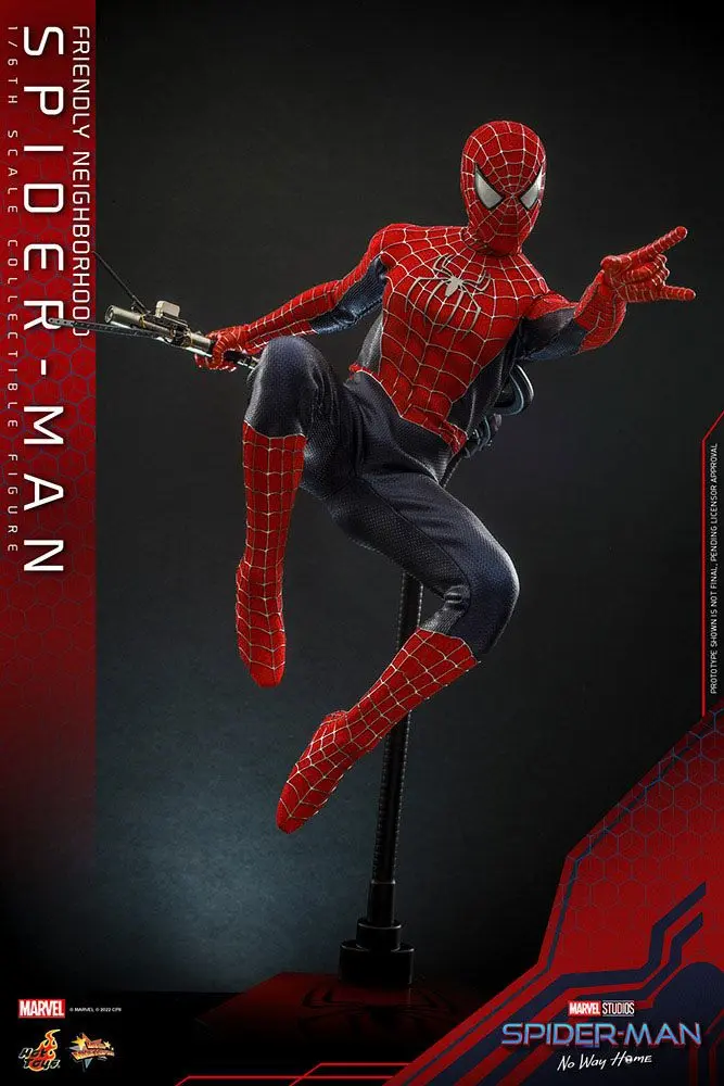 Spider-Man: No Way Home Movie Masterpiece Figurka Akcji 1/6 Friendly Neighborhood Spider-Man 30 cm zdjęcie produktu