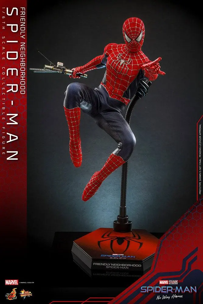 Spider-Man: No Way Home Movie Masterpiece Figurka Akcji 1/6 Friendly Neighborhood Spider-Man 30 cm zdjęcie produktu