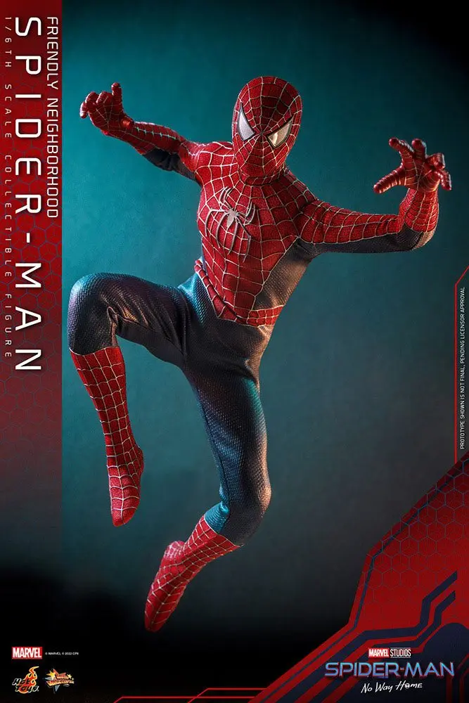 Spider-Man: No Way Home Movie Masterpiece Figurka Akcji 1/6 Friendly Neighborhood Spider-Man 30 cm zdjęcie produktu