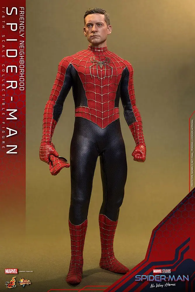 Spider-Man: No Way Home Movie Masterpiece Figurka Akcji 1/6 Friendly Neighborhood Spider-Man 30 cm zdjęcie produktu