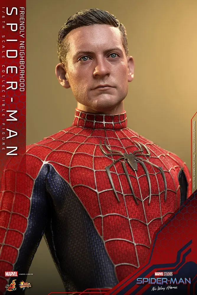 Spider-Man: No Way Home Movie Masterpiece Figurka Akcji 1/6 Friendly Neighborhood Spider-Man 30 cm zdjęcie produktu