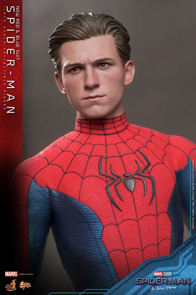 Spider-Man: No Way Home Movie Masterpiece Figurka Akcji 1/6 Spider-Man (New Red and Blue Suit) 28 cm zdjęcie produktu