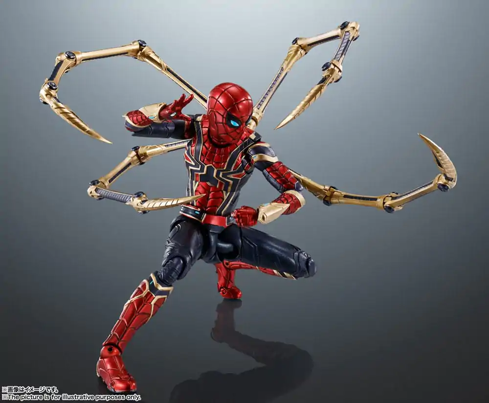 Spider-Man: Bez drogi do domu S.H. Figuarts Figurka Akcji Iron Spider-Man 15 cm zdjęcie produktu