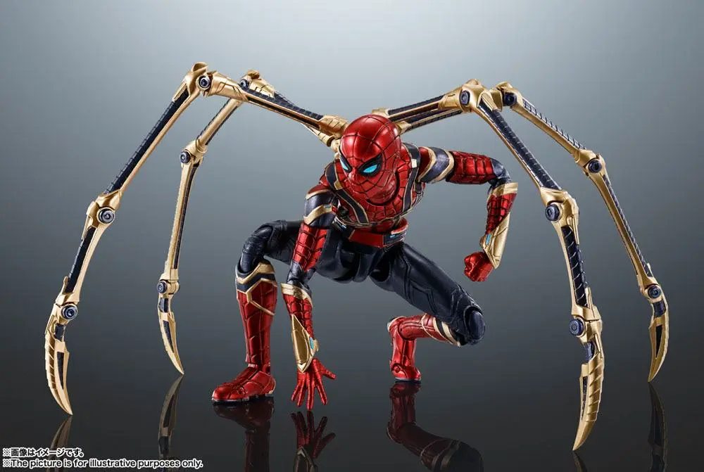 Spider-Man: Bez drogi do domu S.H. Figuarts Figurka Akcji Iron Spider-Man 15 cm zdjęcie produktu