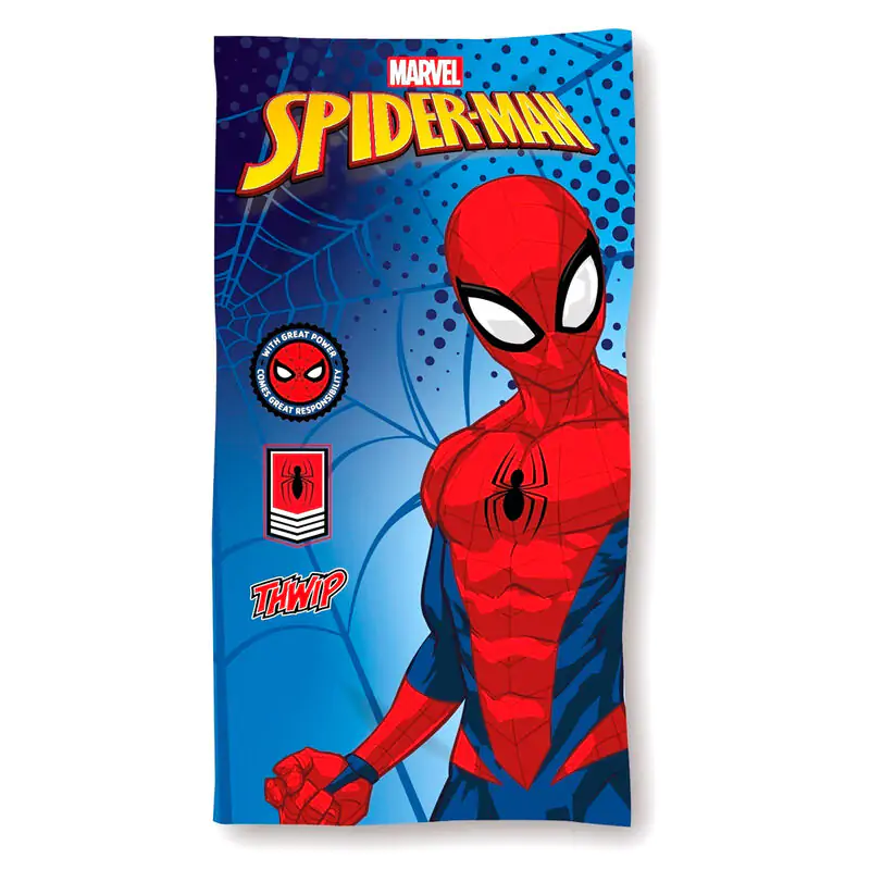 Ręcznik plażowy bawełniany Marvel Spiderman zdjęcie produktu