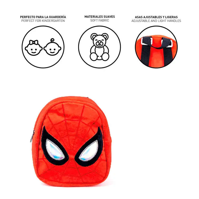Marvel Spiderman pluszowy plecak 22cm zdjęcie produktu