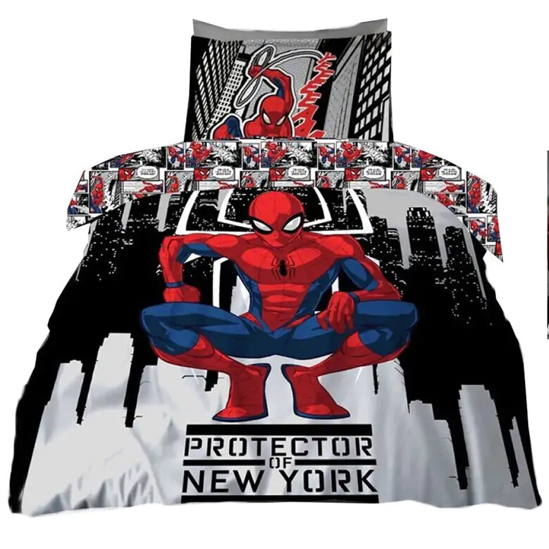 Marvel Spider-Man policotton poszwa na kołdrę łóżko 135 cm zdjęcie produktu
