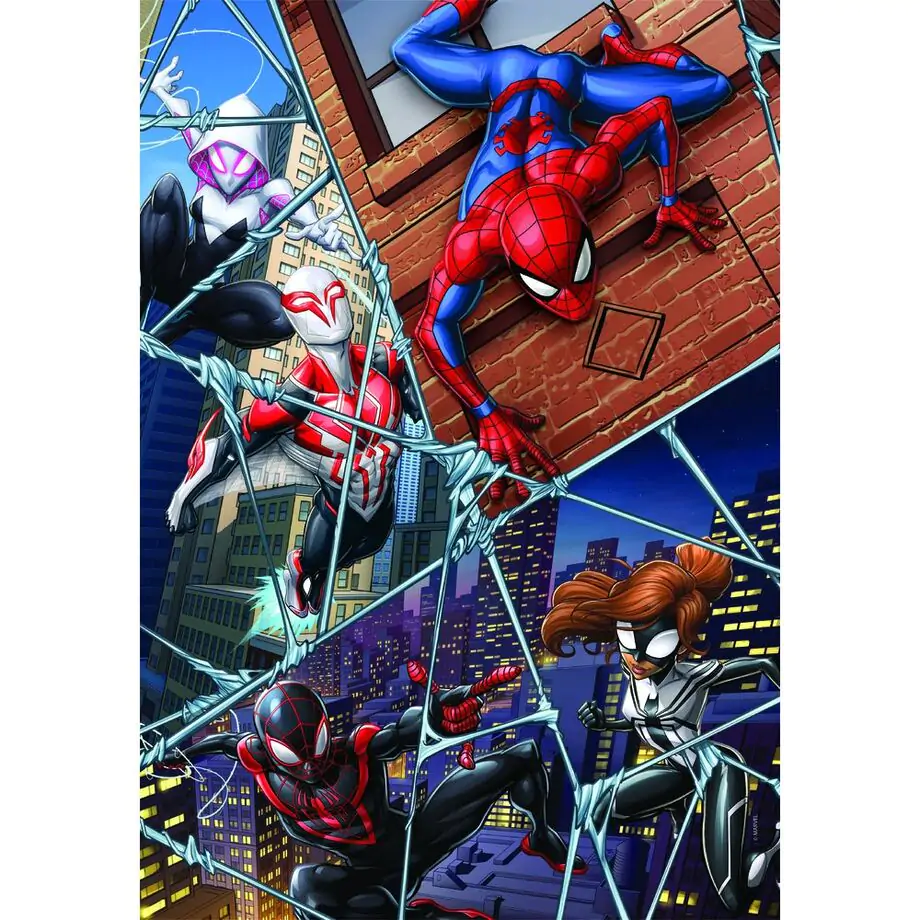 Marvel Spiderman puzzle 104 elementy zdjęcie produktu