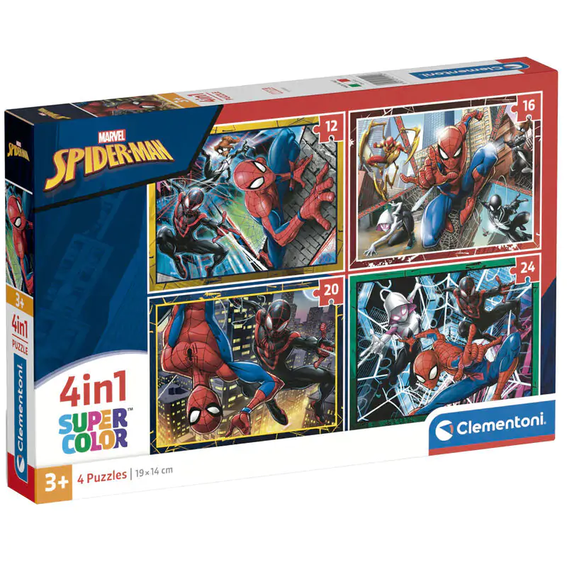 Marvel Spiderman puzzle 12-16-20-24 elementy zdjęcie produktu