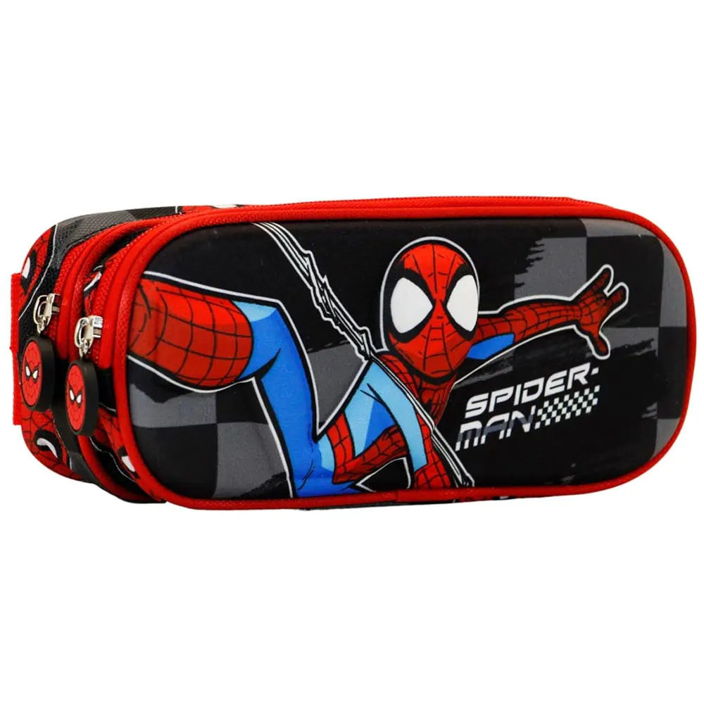 Marvel Spiderman Rally podwójny piórnik 3D zdjęcie produktu