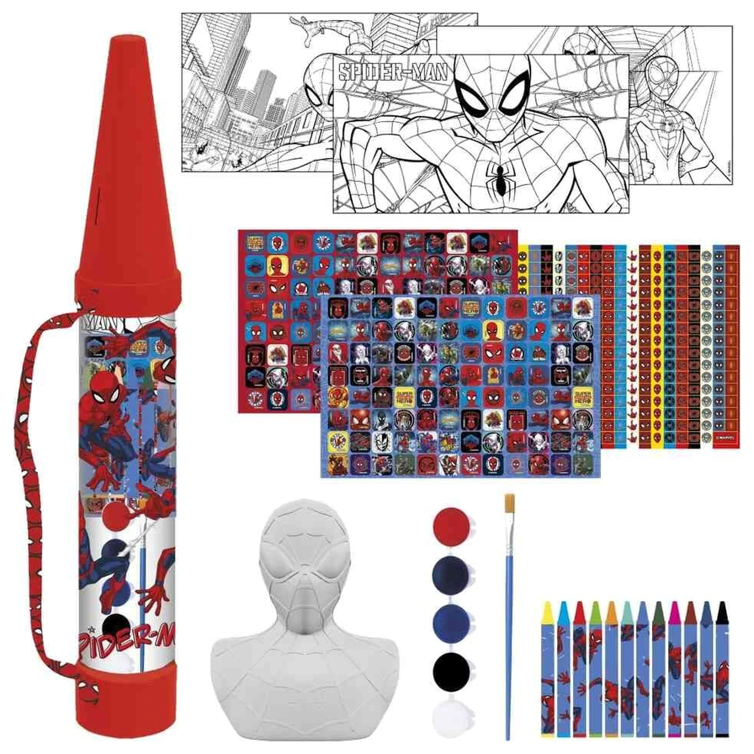 Marvel Spiderman zestaw ołówków do kolorowania zdjęcie produktu