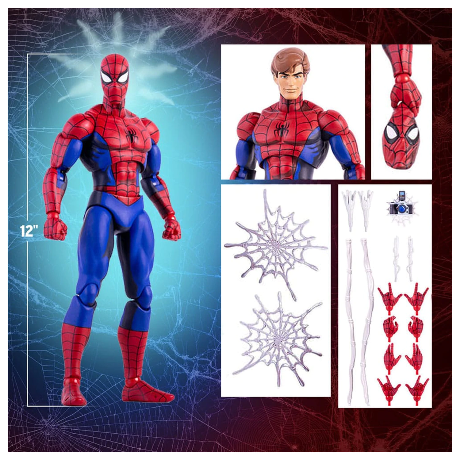 Spider-Man: The Animated Series figurka akcji 1/6 Spider-Man 30 cm zdjęcie produktu