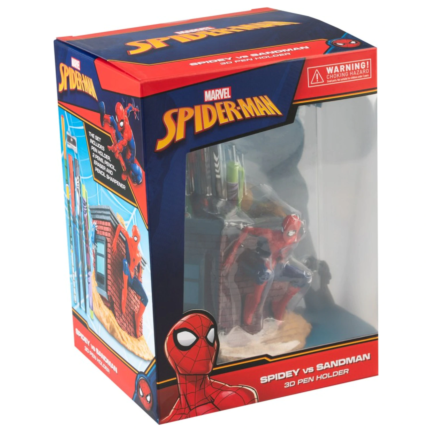 Marvel Spiderman Pojemniki na ołówki + ołówki zdjęcie produktu
