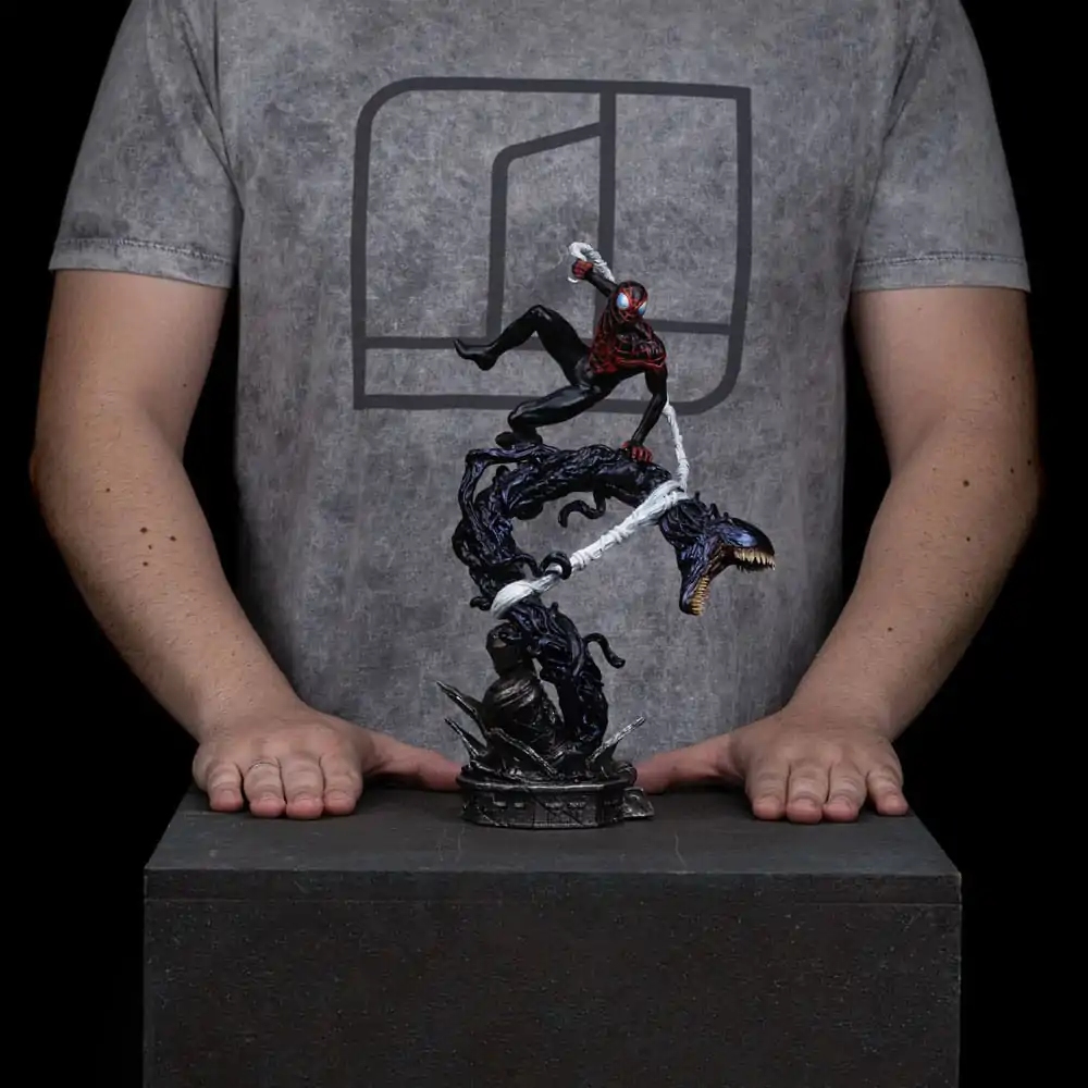 Spider-Man kontra Złoczyńcy Diorama BDS Art Scale Statue 1/10 Miles Morales 32 cm zdjęcie produktu