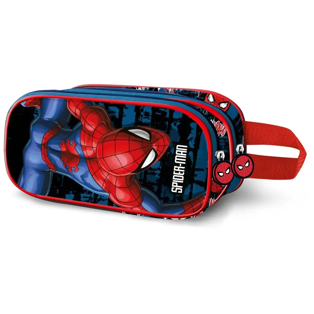 Marvel Spiderman Wall 3D podwójny piórnik zdjęcie produktu