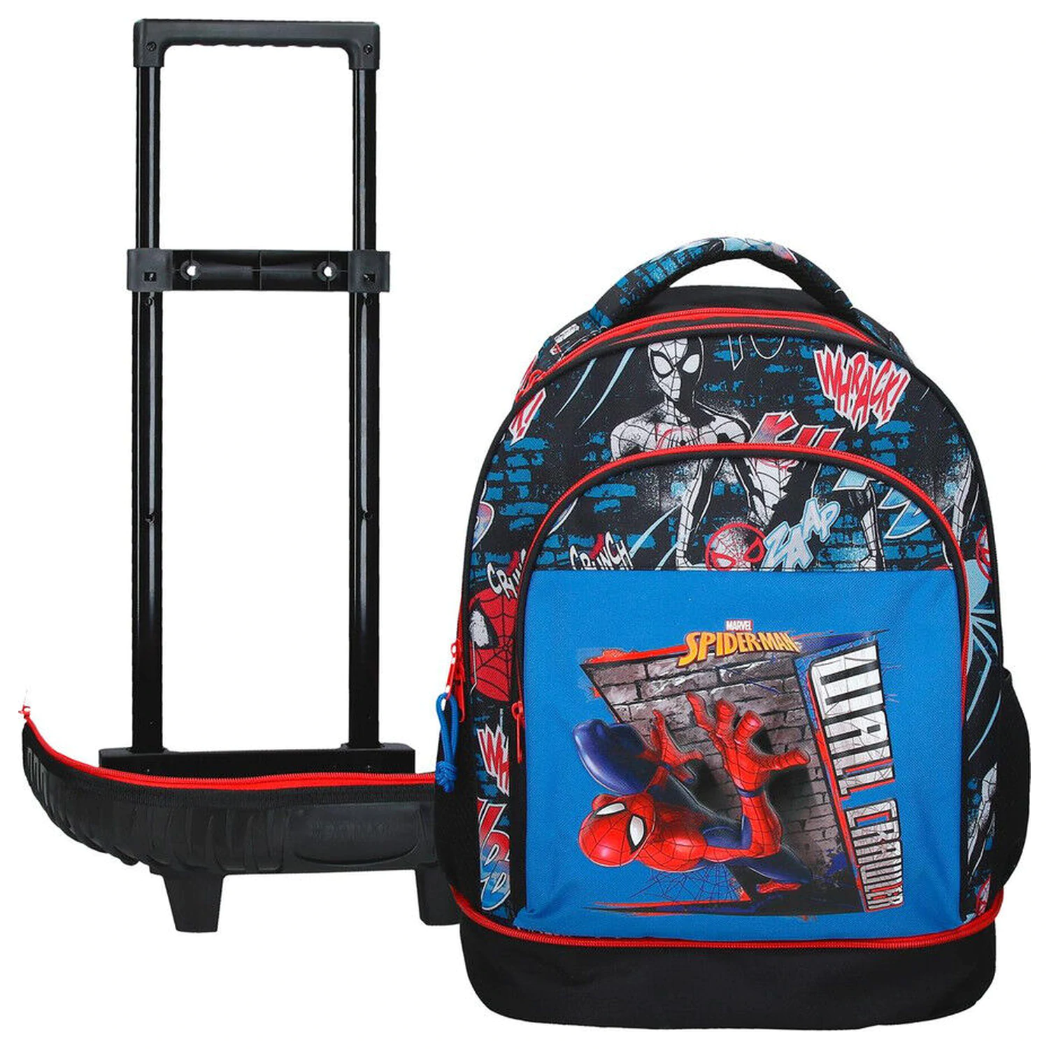 Marvel Spiderman Wall Crawler wysuwany kompaktowy wózek na kółkach 43cm zdjęcie produktu